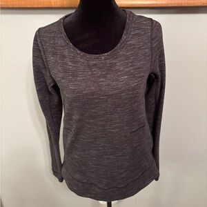 Lululemon Women’s Heather Grey Crewneck Pullover Sweatshirt Size 4